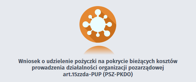 Baner z linkiem do strony złożenia wniosku w formie elektronicznej